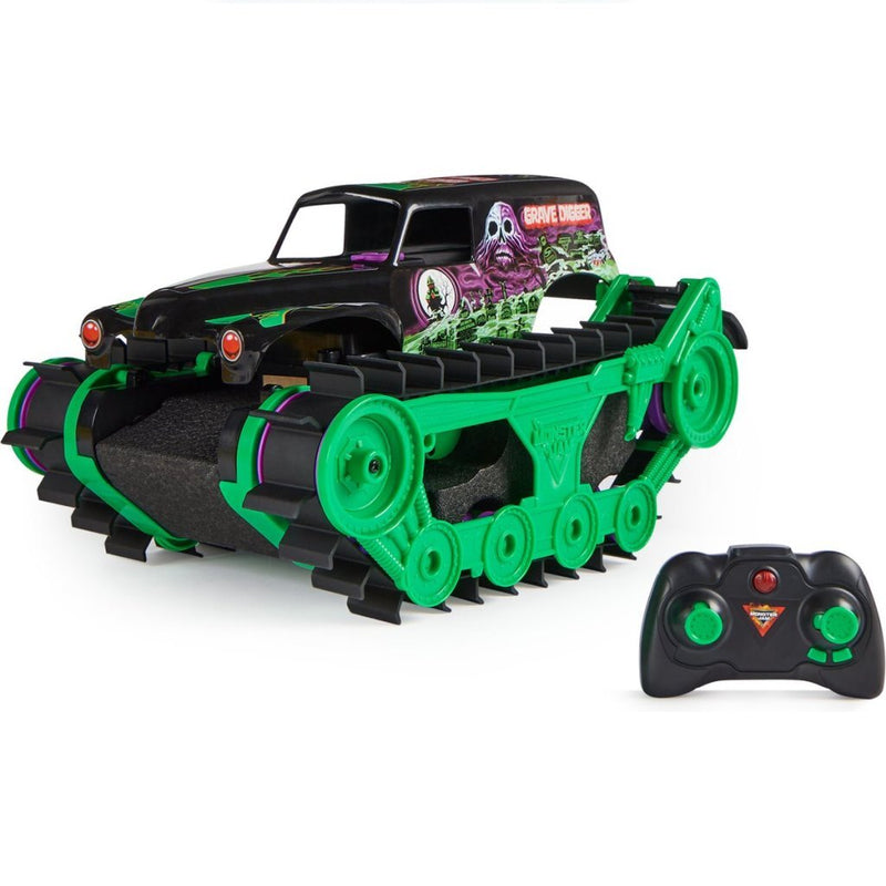 Load image into Gallery viewer, Monster jam rc grave digger trax 1:15
