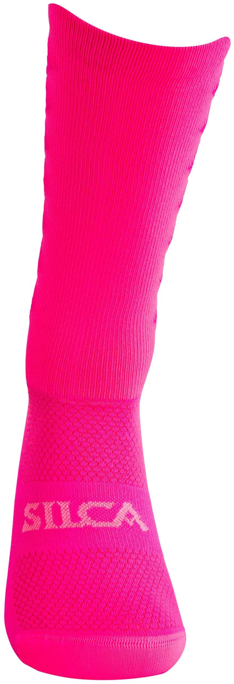 Load image into Gallery viewer, Silca socken aero tall socks sock aero tall size l neon pink