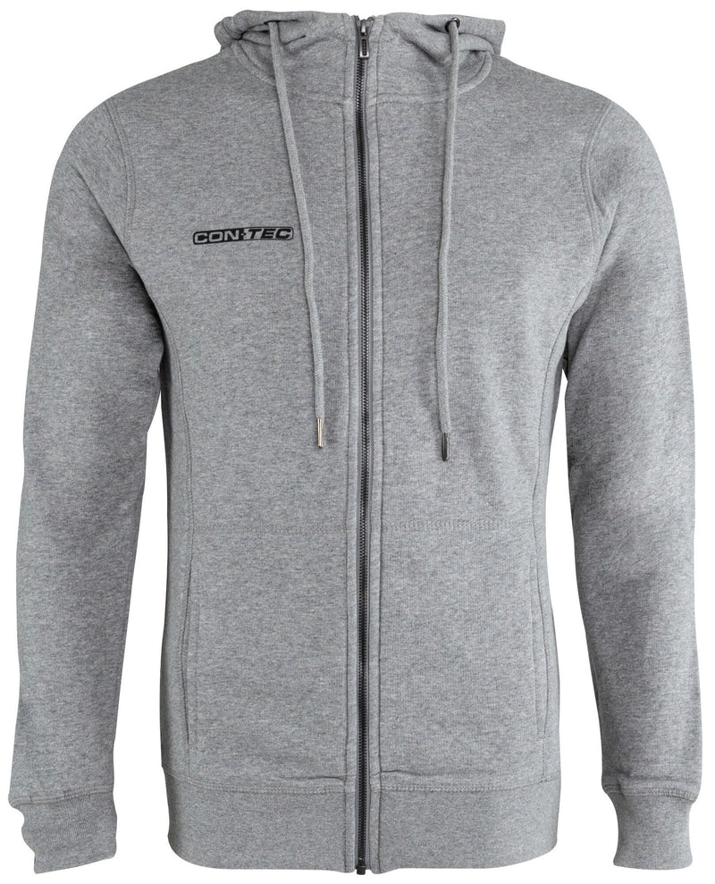 Afbeelding laden in galerijviewer, Contec sweatjack met capuchon zip bright ct zip hoodie zip bright size, xl light grey