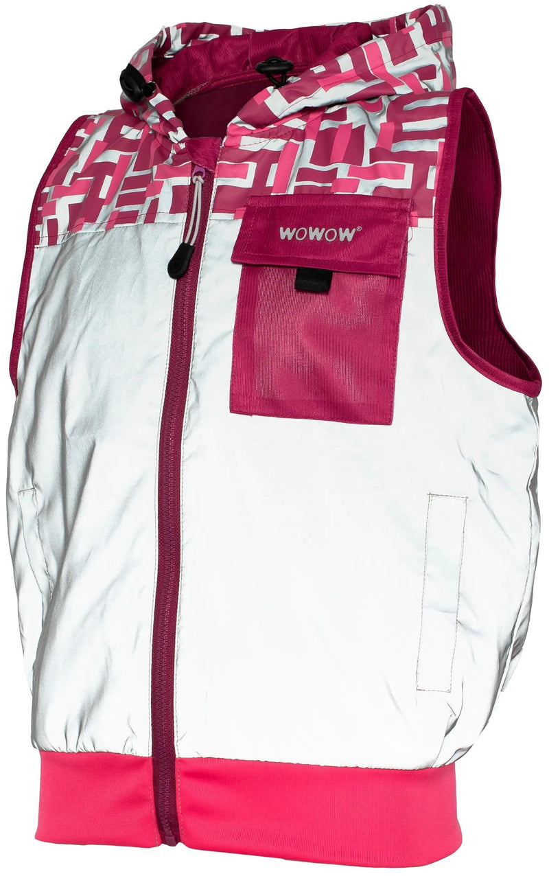 Load image into Gallery viewer, Wowow vest yoho jacket pink fr reflective children yoho pink gr.l
