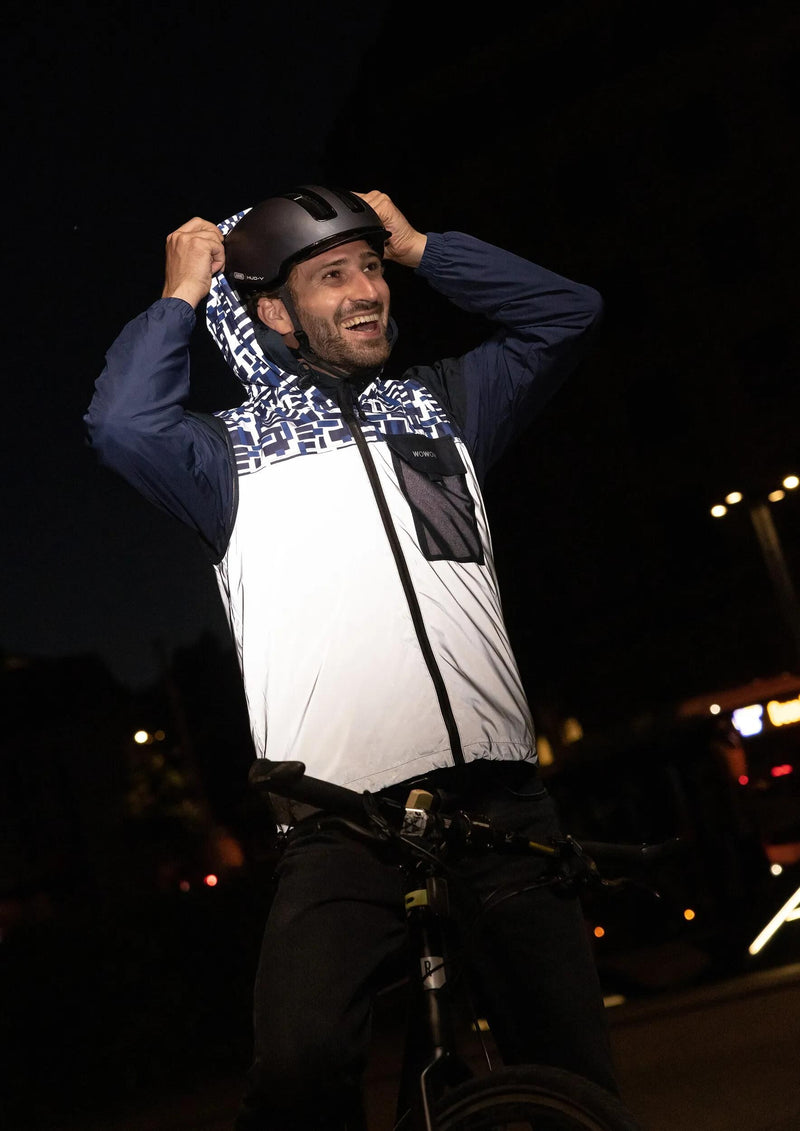 Load image into Gallery viewer, Wowow vest towson jacket blue fr reflex_vest towson blue gr.xl