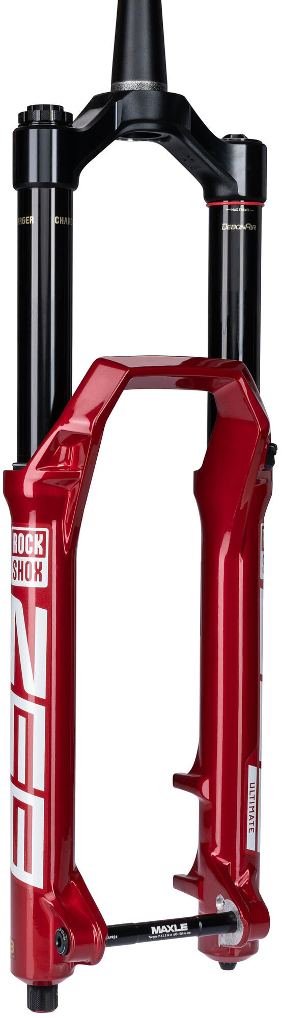 Load image into Gallery viewer, Rockshox verende voorvork zeb ultimate rc2 rs suspension fork zeb ul 27.5 180mm 44off red
