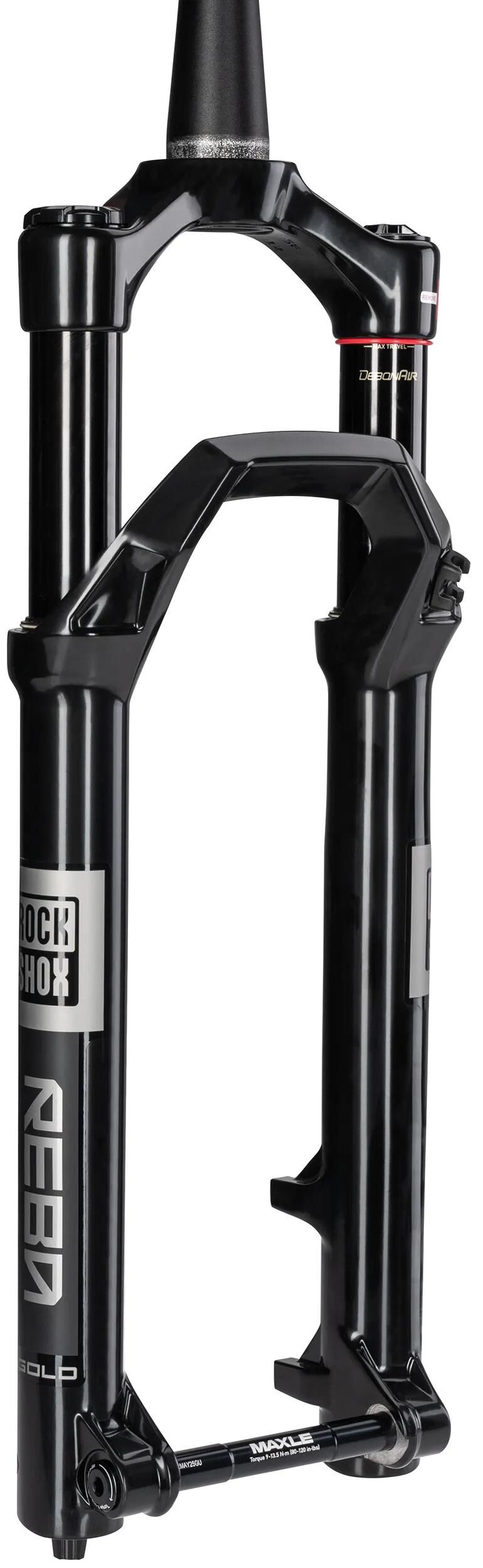 Load image into Gallery viewer, Rockshox federgabel reba gold isolator 3p rs suspension fork reba g 27 100mm 3p crn 44 black