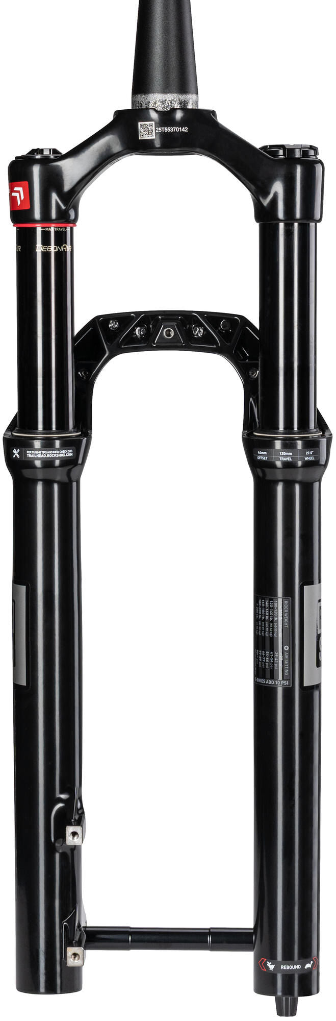 Load image into Gallery viewer, Rockshox federgabel reba gold isolator 3p rs suspension fork reba g 27 110mm 3p crn 44 black