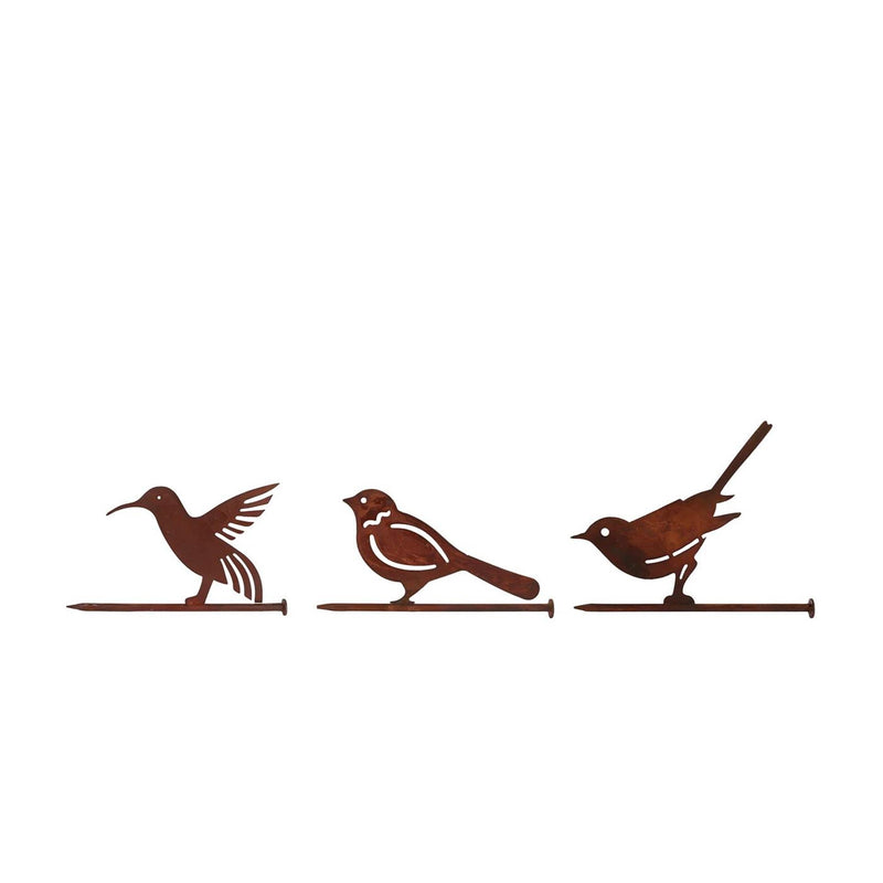 Afbeelding laden in galerijviewer, Ty tuinsteker bird rus metaal 18x1,5x13cm