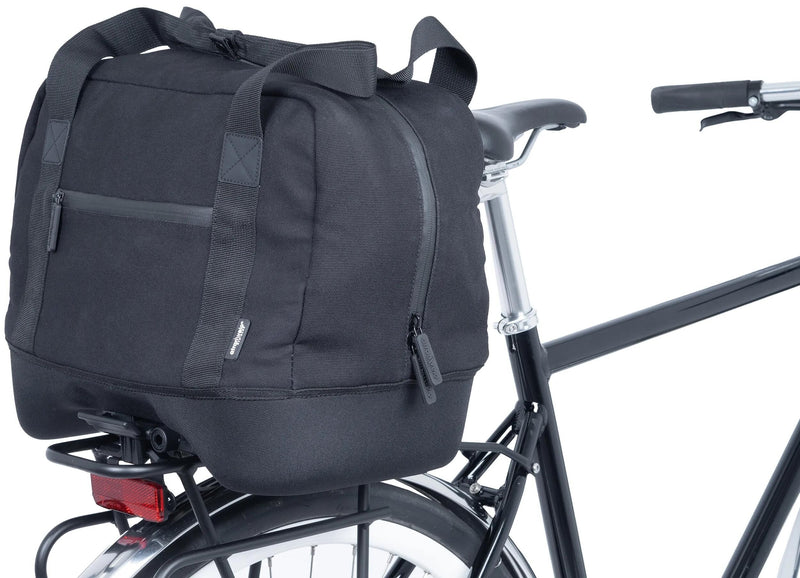 Load image into Gallery viewer, Atranvelo gepäckträgertasche metro tote rack bag at.velo metro tote black