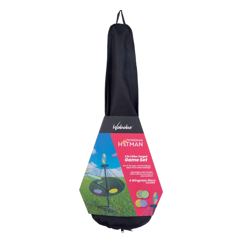 Load image into Gallery viewer, Waboba wingman hitman 2in1 disc target set