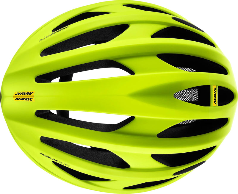 Load image into Gallery viewer, Mavic helm aksium elite helmet aksium elite m saf.yel. black metal