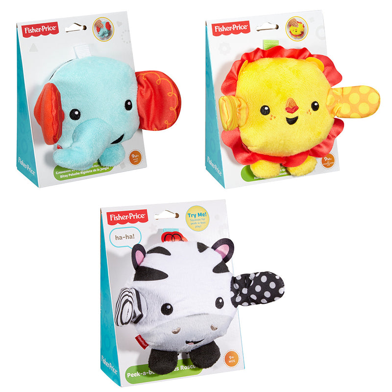 Load image into Gallery viewer, Fisher price kiekeboe knuffel met geluid