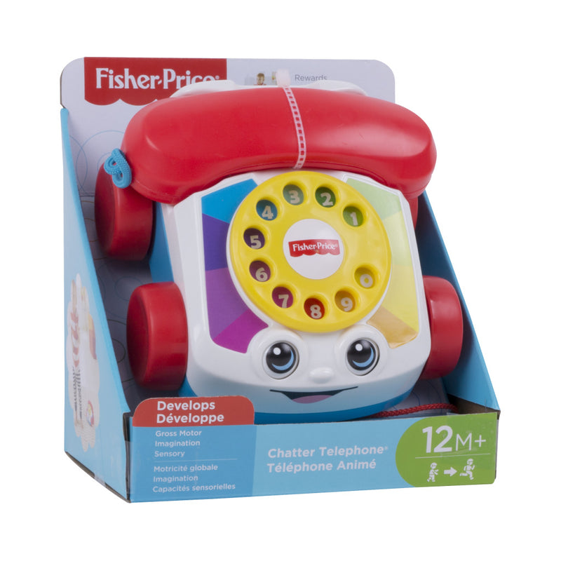 Load image into Gallery viewer, Mattel fisher-price peutertelefoon | 2 stuks