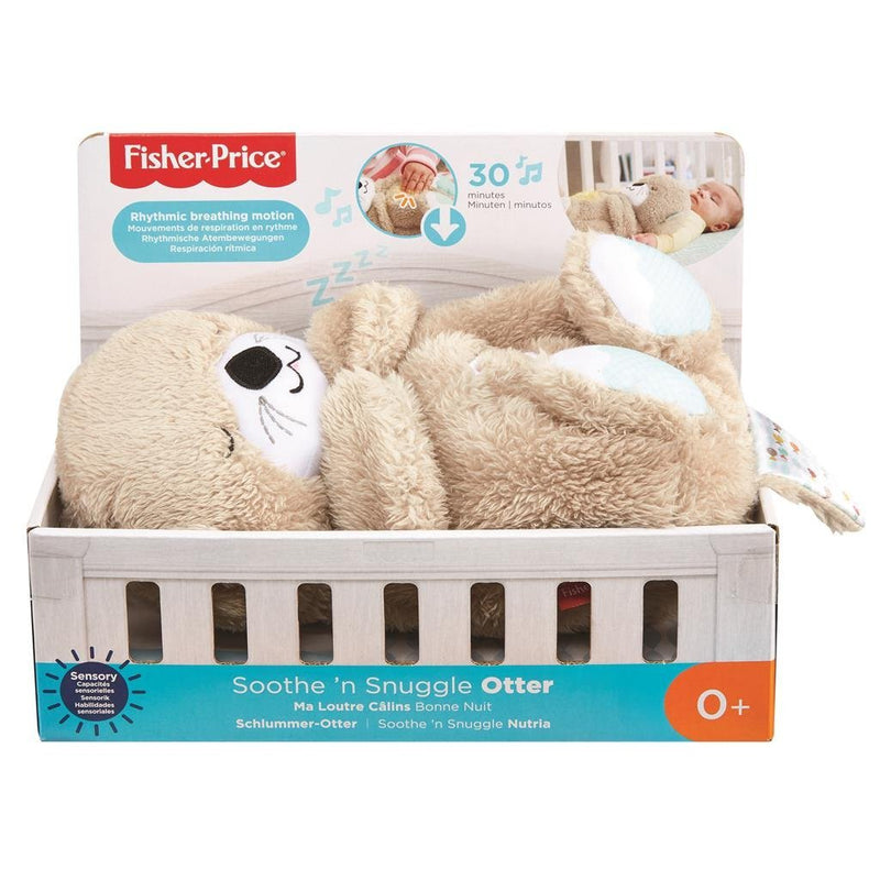 Load image into Gallery viewer, Mattel fisher-price bedtijd otter 30 cm - baby speelgoed - 0 tot 6 maanden - knuffel