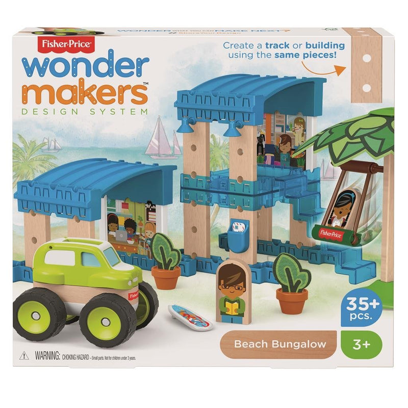 Load image into Gallery viewer, Fisher Price Wonder Makers Strandhuis 35-delig