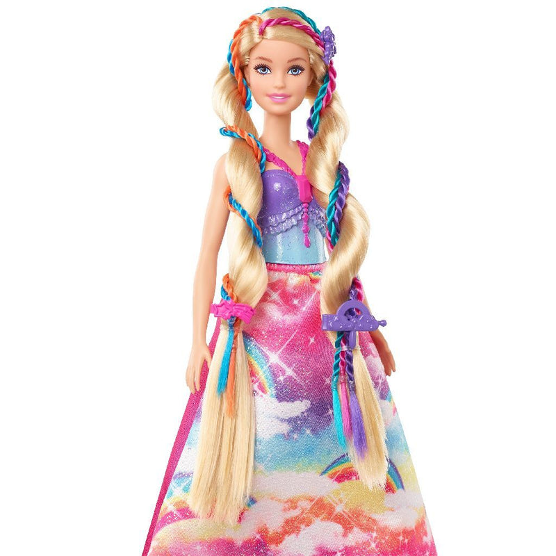 Load image into Gallery viewer, Barbie dreamtopia haarverzorgingspop + accessoires