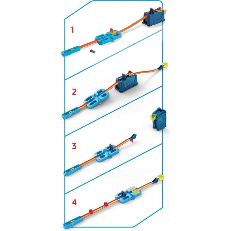 Load image into Gallery viewer, Mattel Track Builder Crash Stunt Box