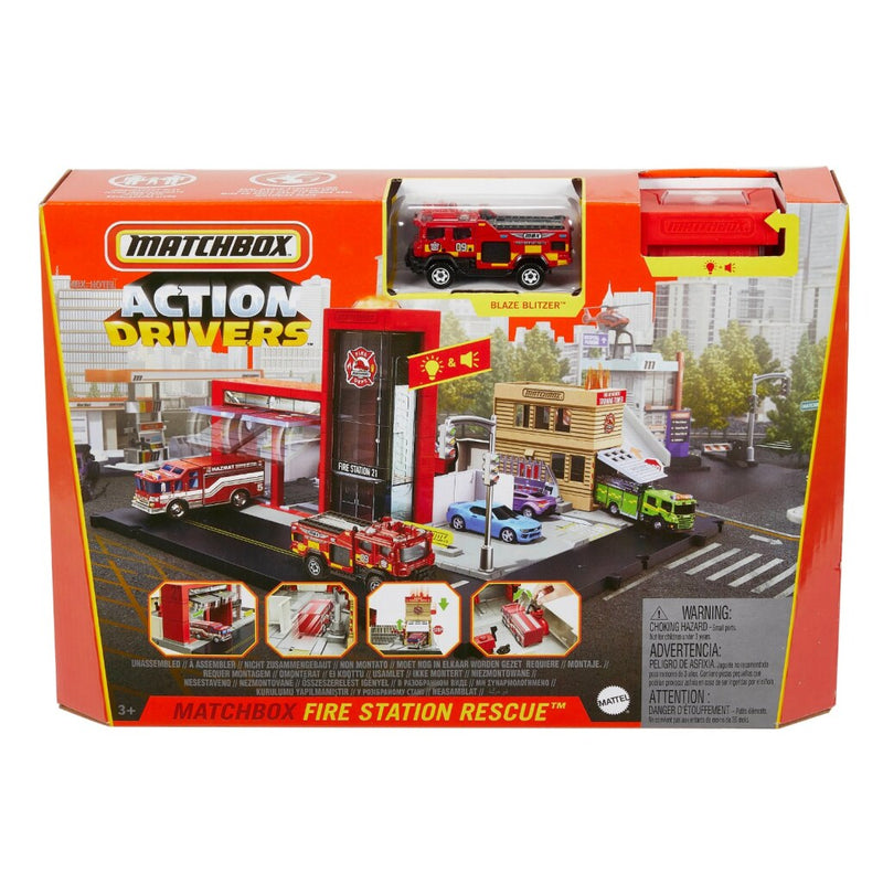 Load image into Gallery viewer, Mattel matchbox action drivers speelset assorti