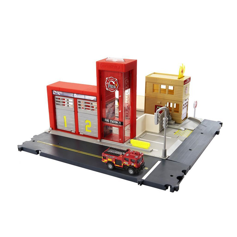 Load image into Gallery viewer, Mattel matchbox action drivers speelset assorti