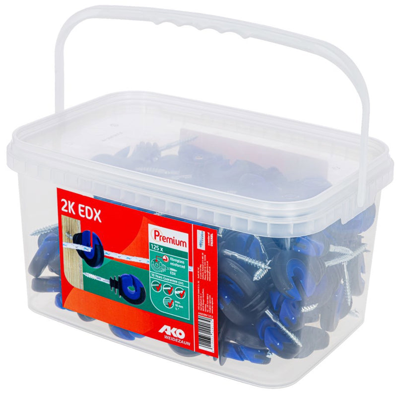 Load image into Gallery viewer, Ako producten ringisolator 2 color zwartblauw edx 125st