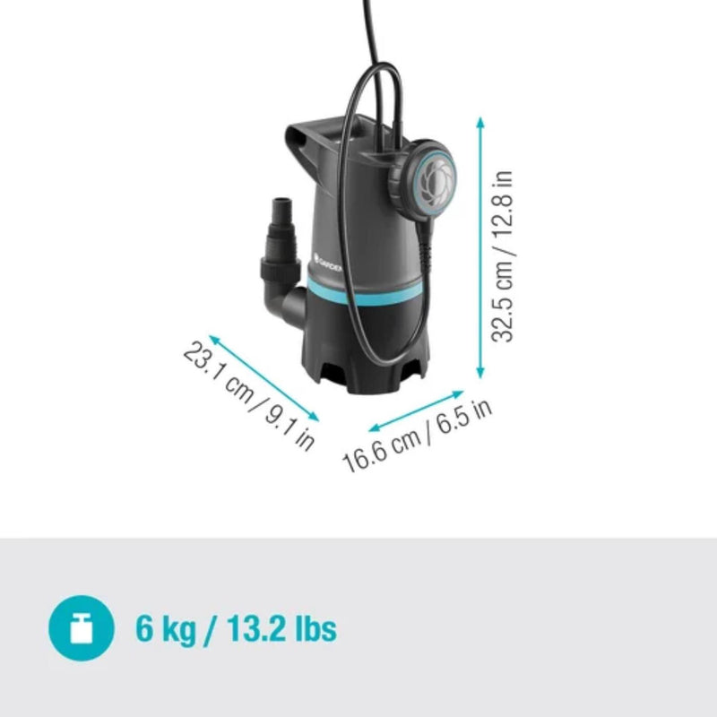 Load image into Gallery viewer, Gardena dompel vuilwaterpomp 20000 basic