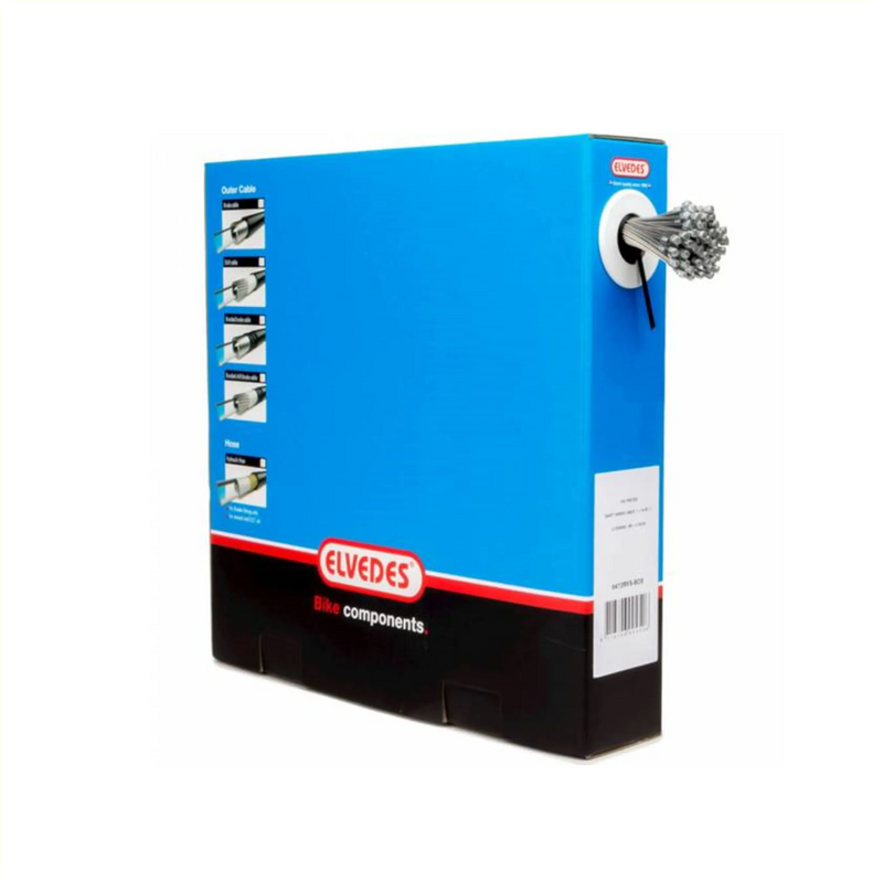 Load image into Gallery viewer, Elvedes rem binnenkabel slick rvs 2000 mm ø 1,5 mm (100x)