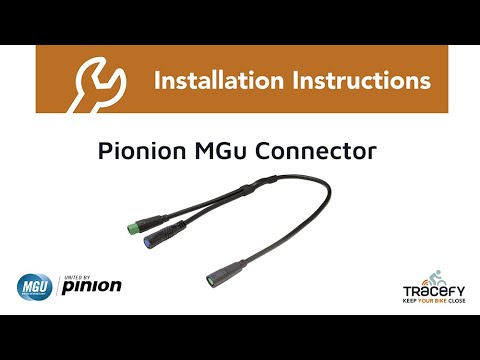 Load image into Gallery viewer, Tracefy pinion mgu connector
