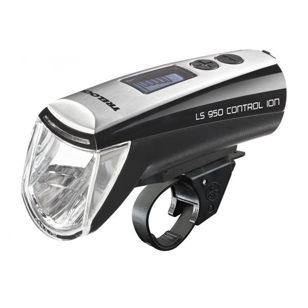 Load image into Gallery viewer, Trelock koplamp ls950 control ion - 70 lux - incl. houder