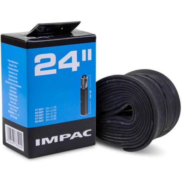 Load image into Gallery viewer, Impac Binnenband (by Schwalbe) AV24 24x1.5 2.35 ETRTO 40 60-507 , Ventiel: auto schrader 35mm