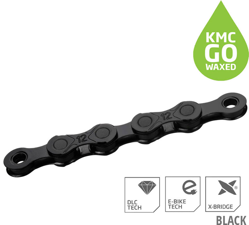 Load image into Gallery viewer, Kmc dlc12 waxed 126 links 12-speed chain