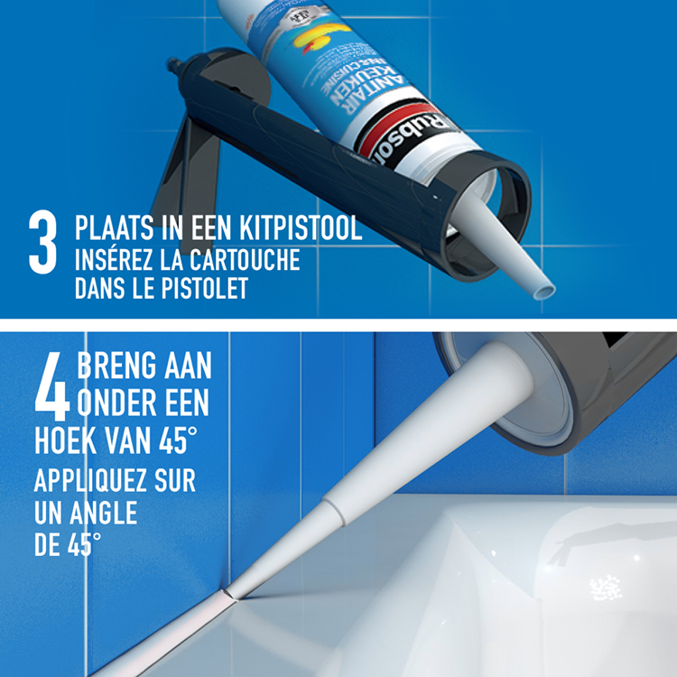 Load image into Gallery viewer, Rubson 1065996 - easy sealing sanitair keuken 280ml | 12 stuks
