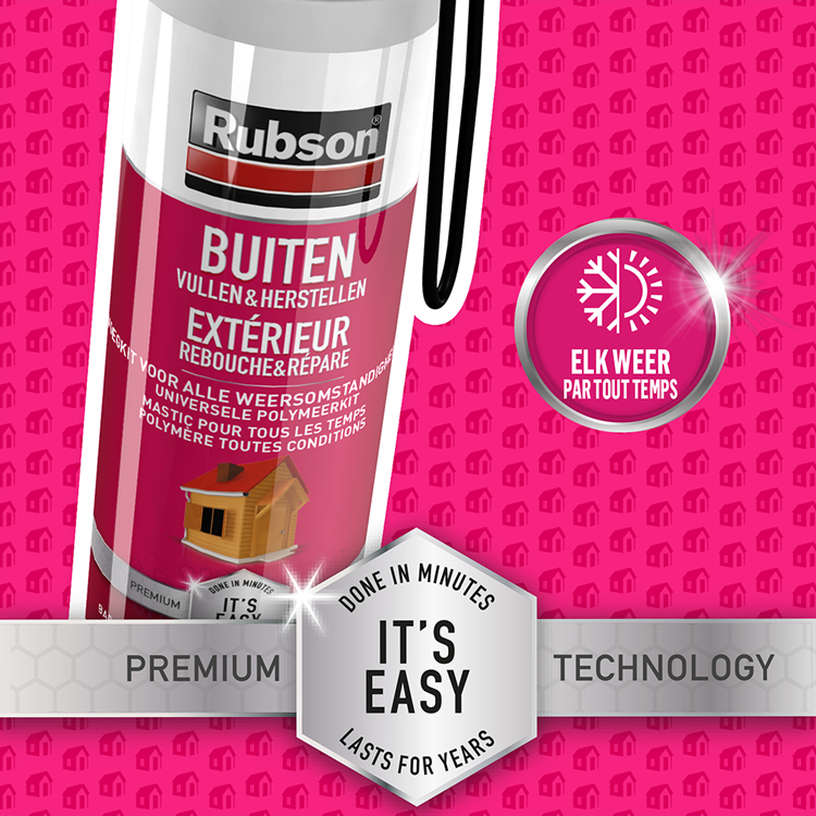 Load image into Gallery viewer, Rubson 1066000 - easy sealing buiten 100ml | 12 stuks