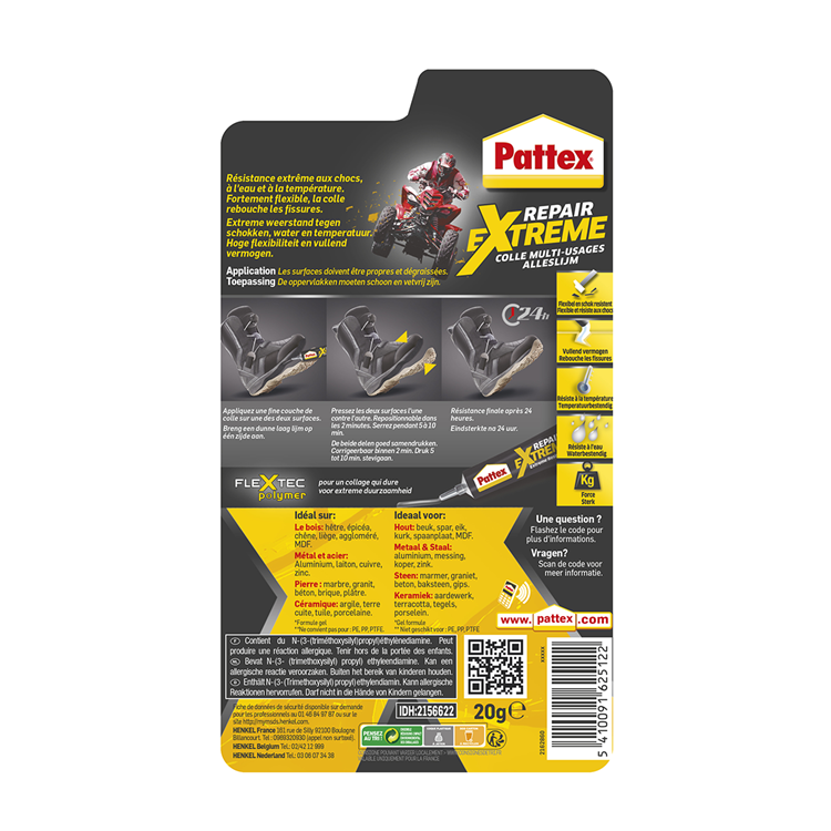 Load image into Gallery viewer, Pattex repair extreme 20 g | extreem sterke secondelijm | voor snelle reparaties | multi-inzetbaar | alleslijm