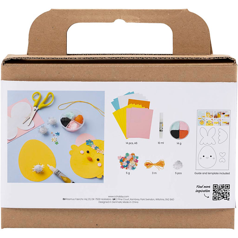 Load image into Gallery viewer, Creativ company mini hobbyset decoraties van papier, karton met decoratie, 1 set
