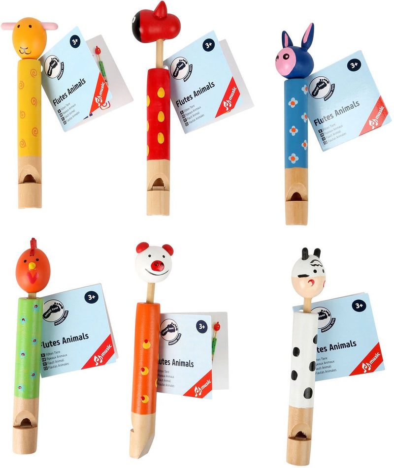 Load image into Gallery viewer, Small foot - dierenfluit, set van 6