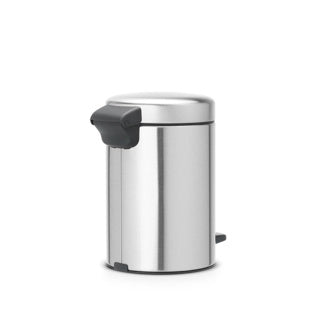 Load image into Gallery viewer, Brabantia newicon pedaalemmer 3l mat staal
