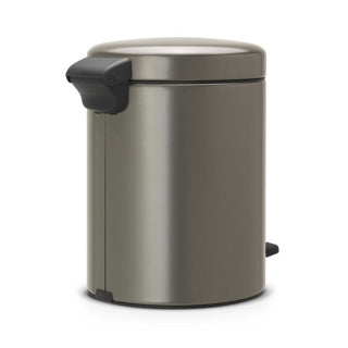 Load image into Gallery viewer, Brabantia newicon prullenbak - 5 liter - badkamer - platinum