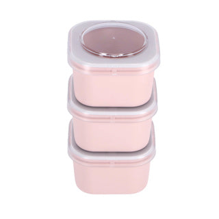 Afbeelding laden in galerijviewer, Sunware sigma home lunchbakjes set van 3 roze | 3 stuks