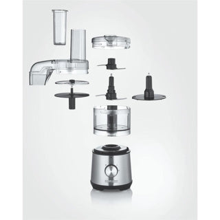 Load image into Gallery viewer, Severin compacte keukenmachine 400w rvs km 3865