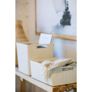 Load image into Gallery viewer, Curver jute mandje m 12l offwhite