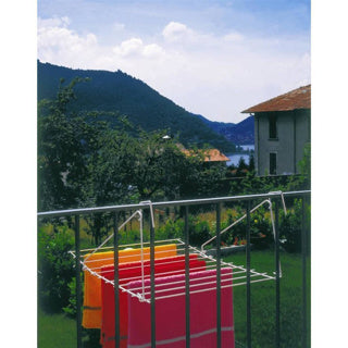 Load image into Gallery viewer, Tomado metaltex droogrek breda balkon hangdroogrek 7m wit