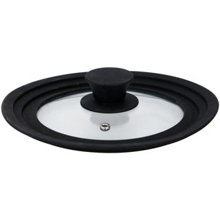 Load image into Gallery viewer, Alpina glazen deksel met siliconen rand 16 18 20 cm