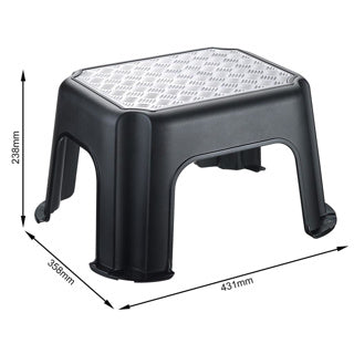 Load image into Gallery viewer, Rotho paso opstapje - draagkracht tot 150kg - zilver metallic
