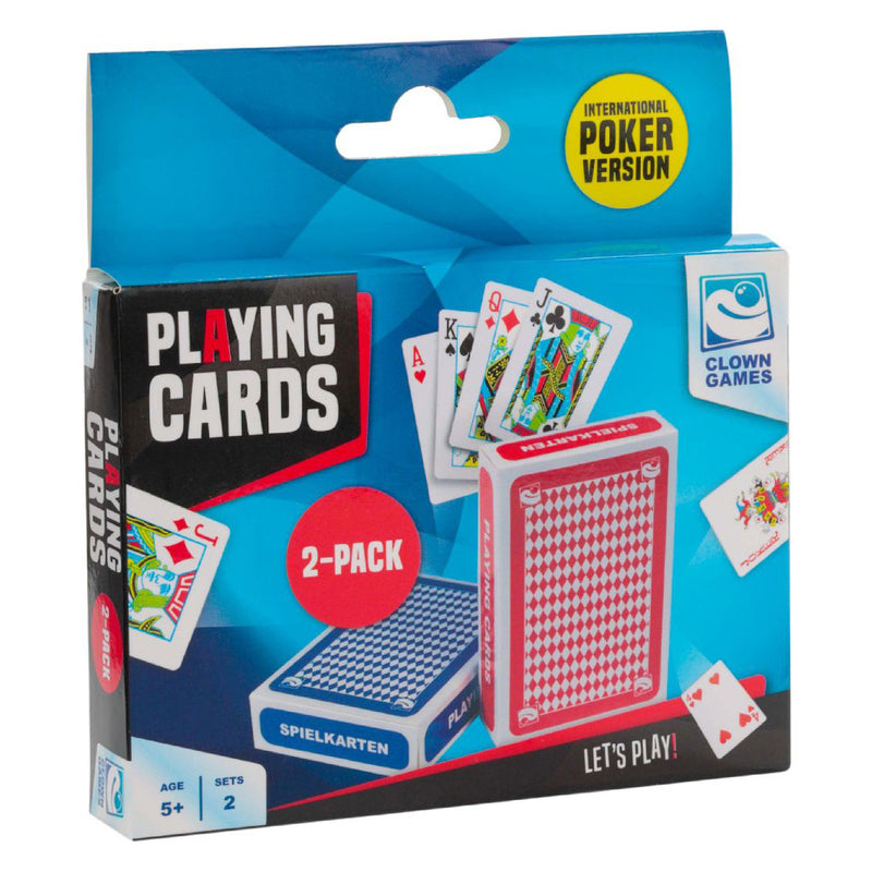 Load image into Gallery viewer, Clown games speelkaarten internationale poker versie 2 sets