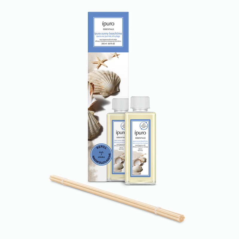 Load image into Gallery viewer, Ipuro geurdiffuser navulling sunny beachtime 200ml