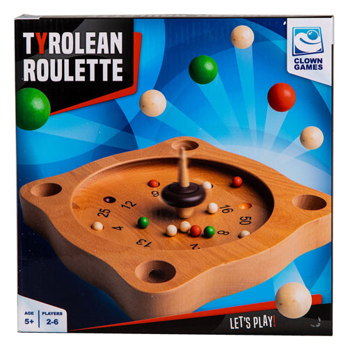 Load image into Gallery viewer, Clown games tiroler roulette houten bordspel