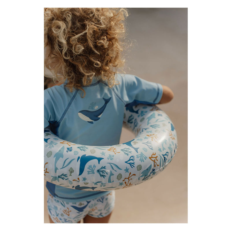 Load image into Gallery viewer, Little dutch zwemband ocean dreams blauw 50 cm