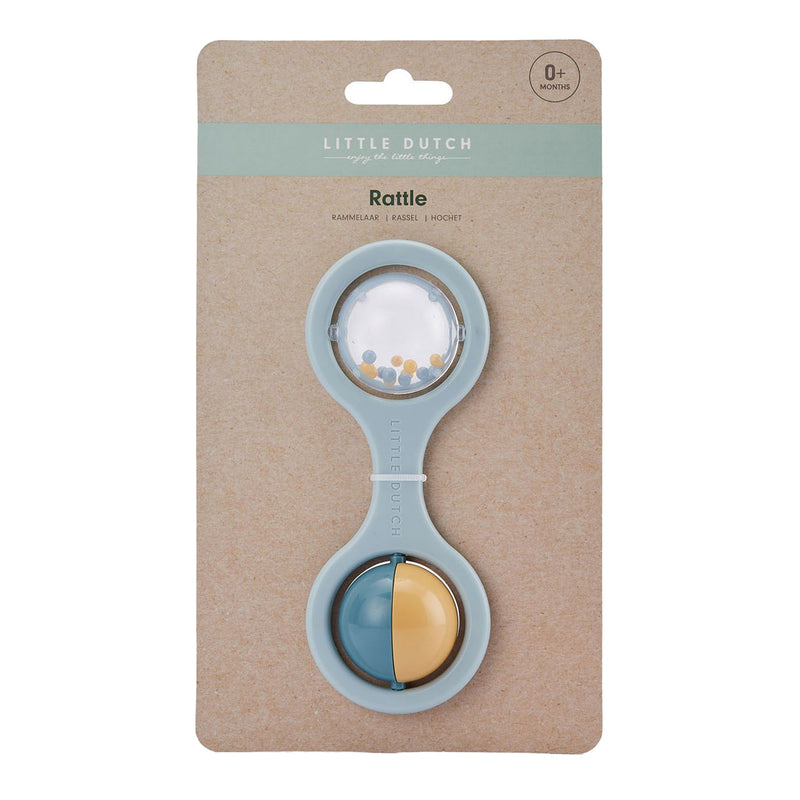 Load image into Gallery viewer, Little dutch bal rammelaar blauw