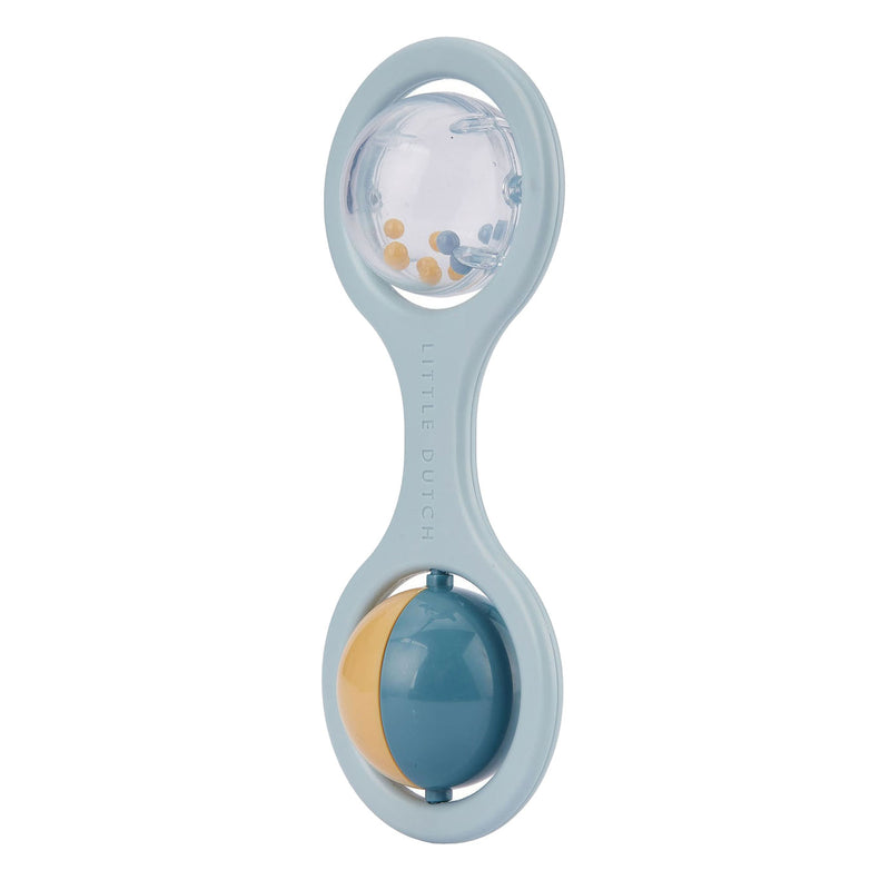 Load image into Gallery viewer, Little dutch bal rammelaar blauw