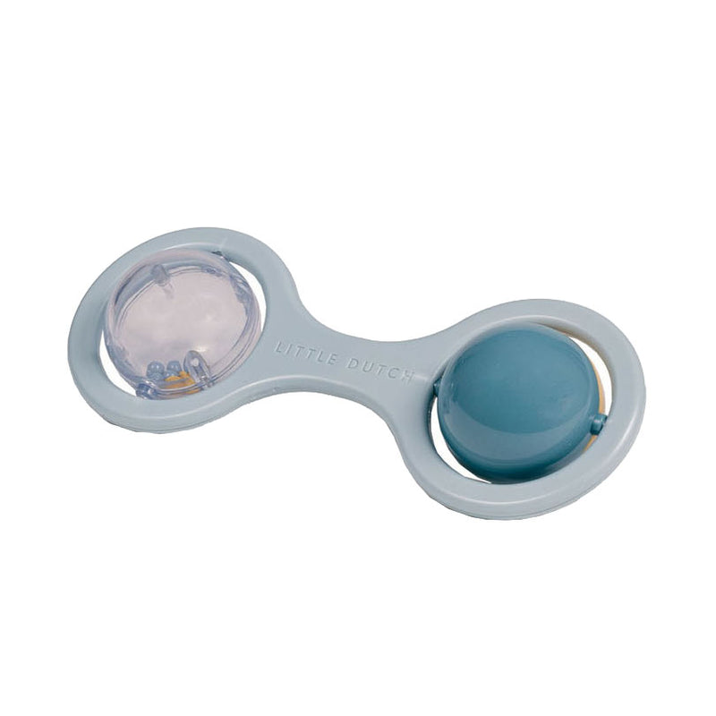 Load image into Gallery viewer, Little dutch bal rammelaar blauw