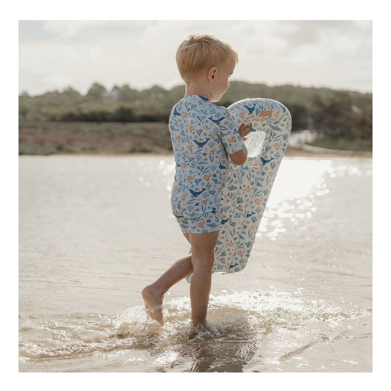 Load image into Gallery viewer, Little dutch ocean dreams luchtbed blauw