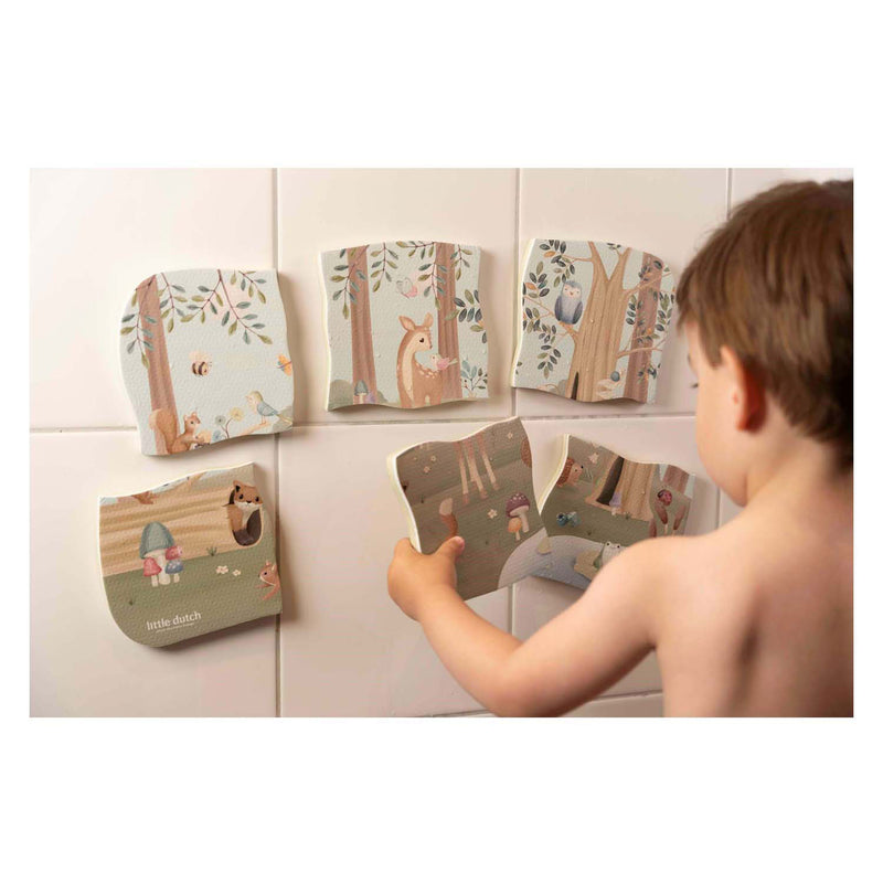 Load image into Gallery viewer, Little dutch forest friends badpuzzel