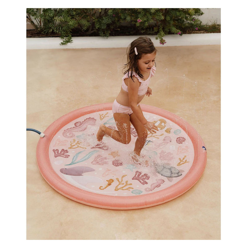 Afbeelding laden in galerijviewer, Little dutch ocean dreams waterspeelmat roze, 150cm